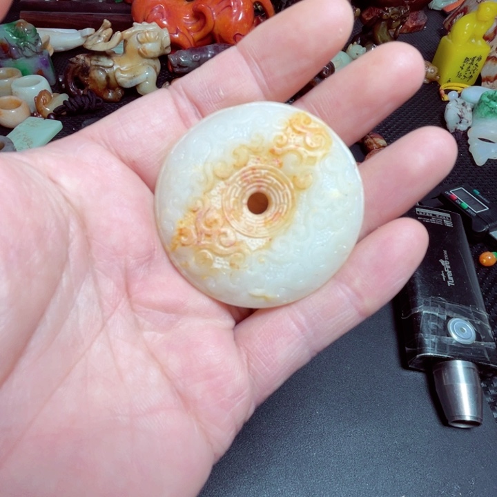 滴血莲花菩提把件