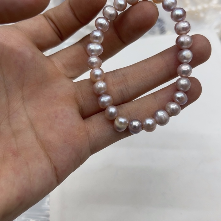 未镶嵌淡水珍珠颈饰001089