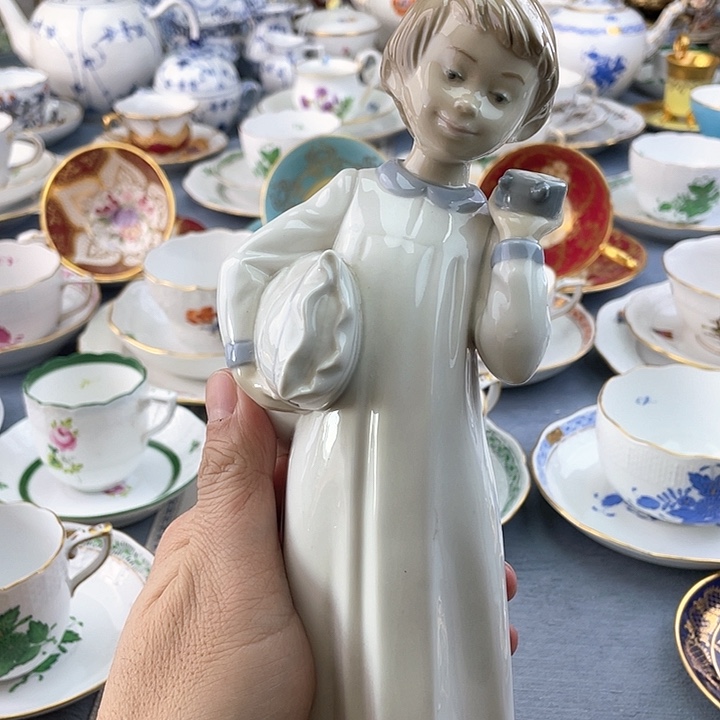 中古欧瓷盘子杯子