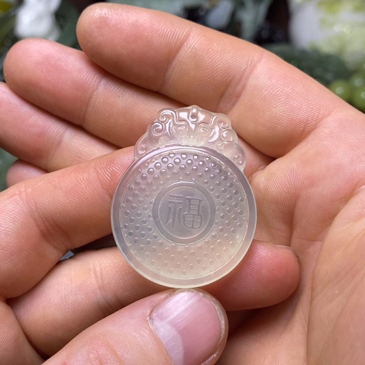 岫玉未镶嵌岫玉颈饰
