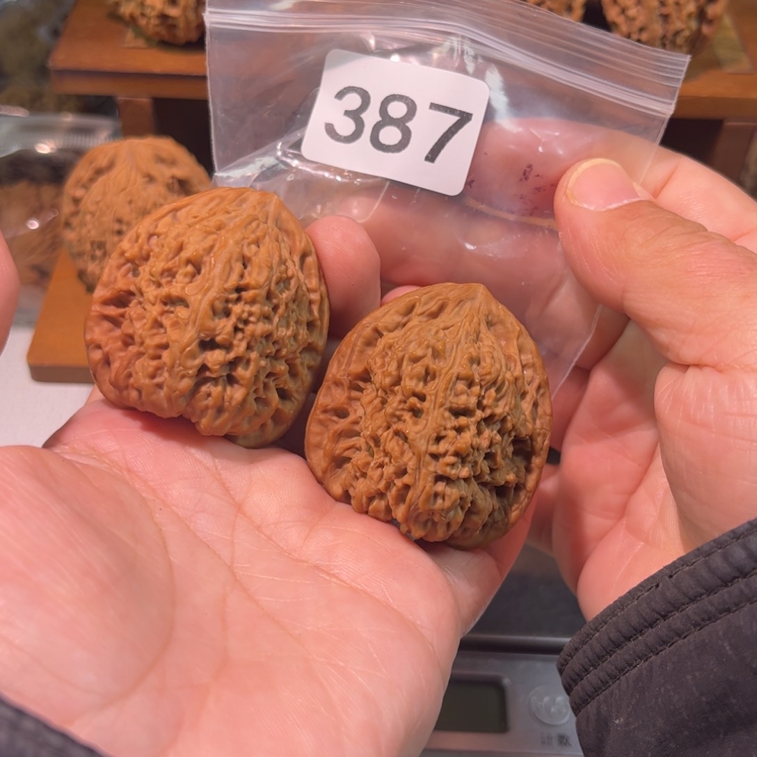 吊坠文玩核桃高炮凹底40