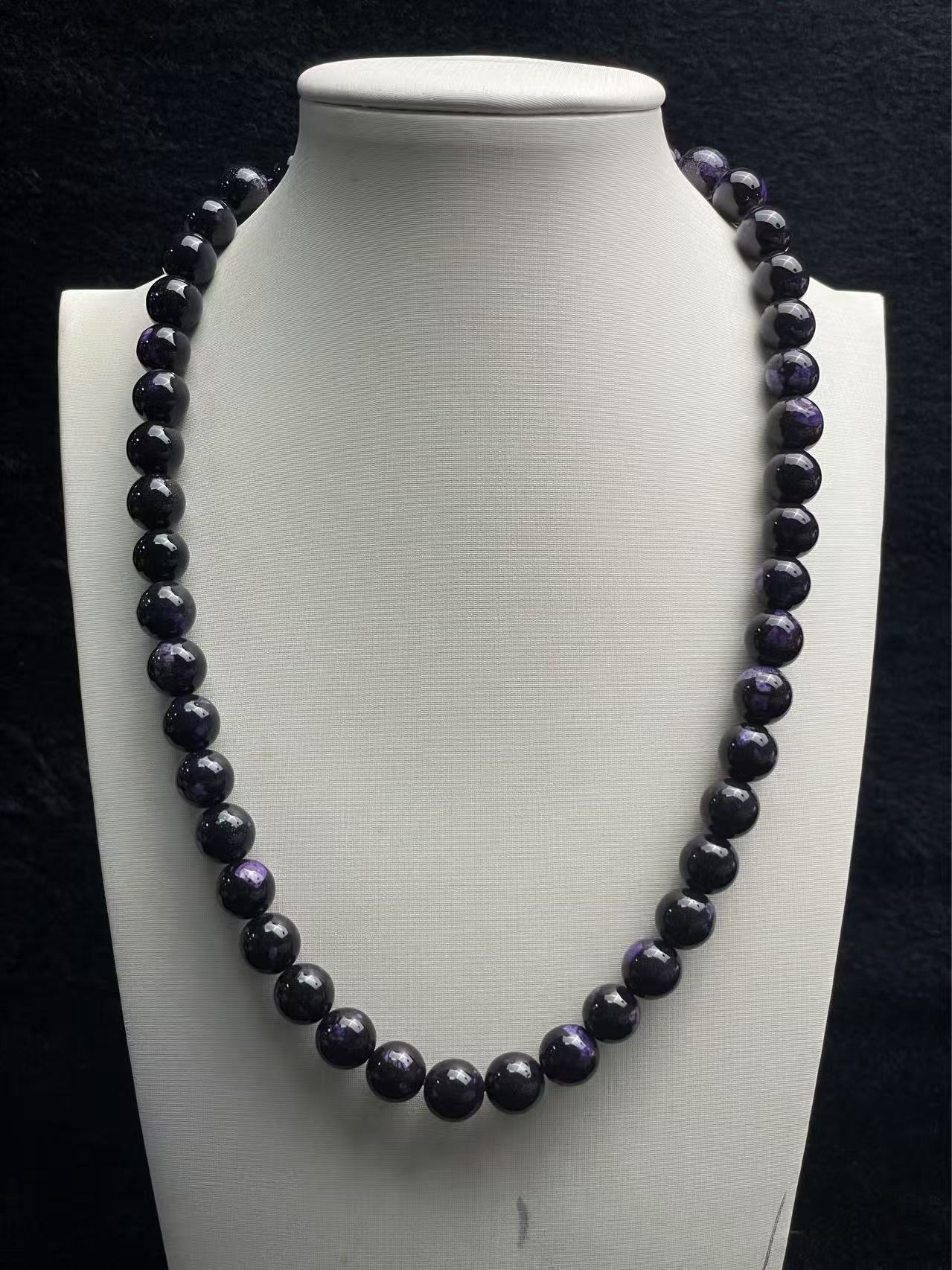 A102黑紫舒10M项链女款