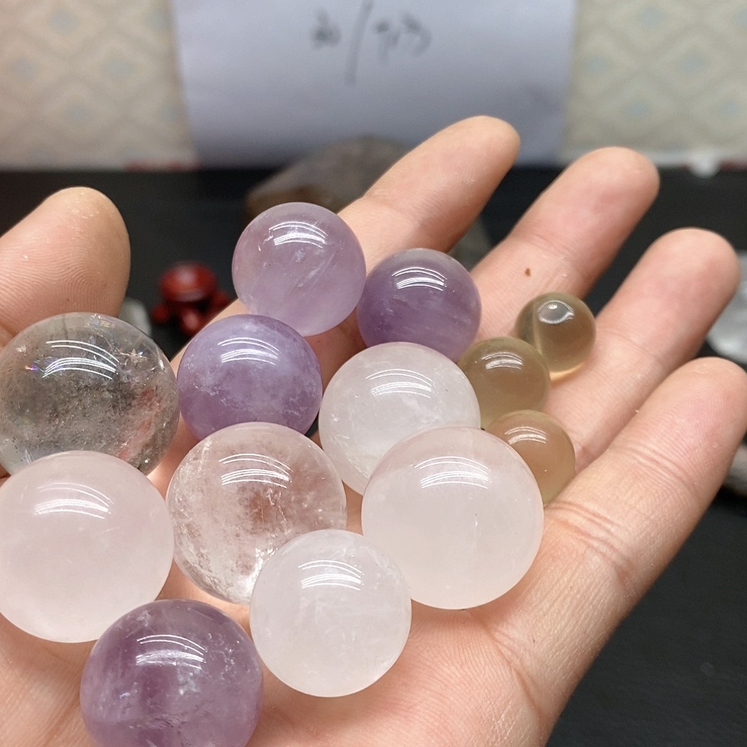 水晶2044足银镶嵌水晶石