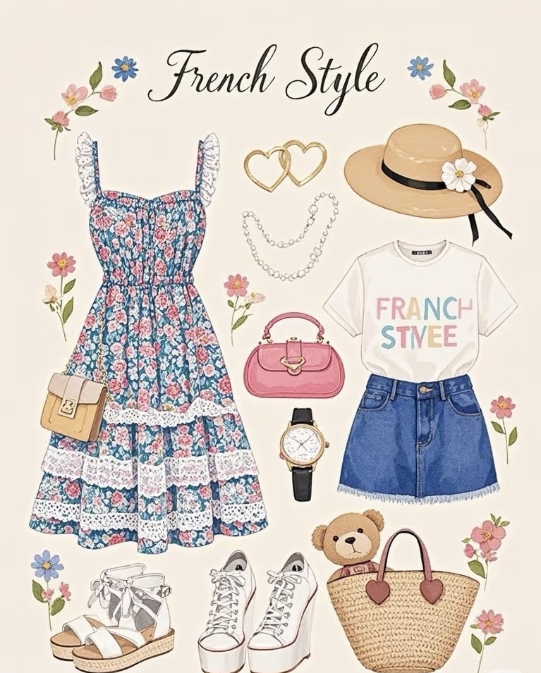 （直播间专属）复古吊带连衣裙