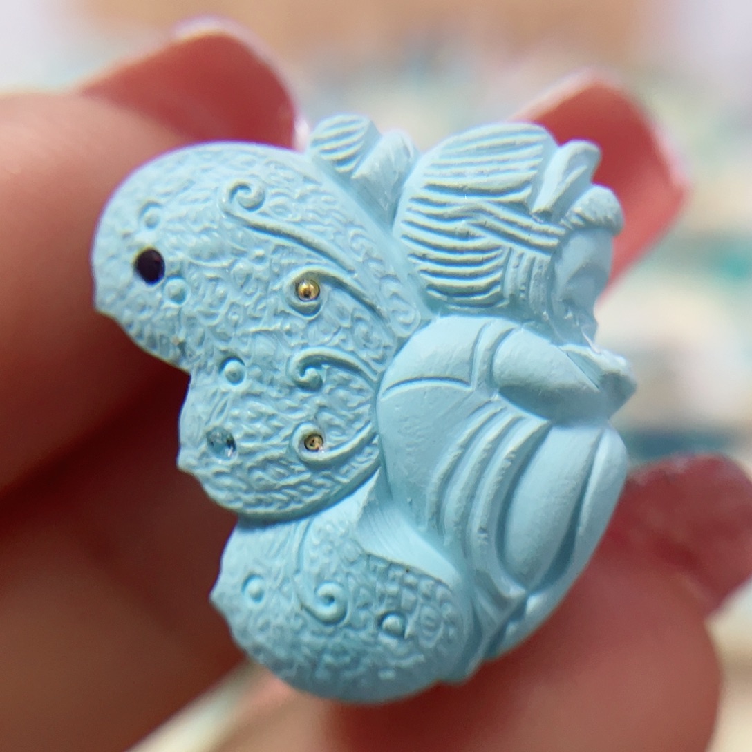 绿松石珠宝奇石未镶嵌