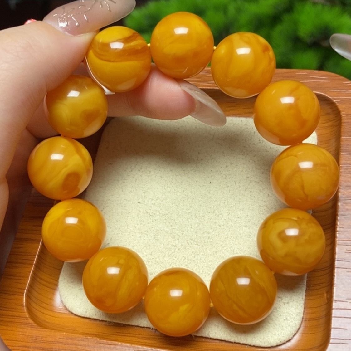 【闪购商品】未镶嵌蜜蜡手链手串