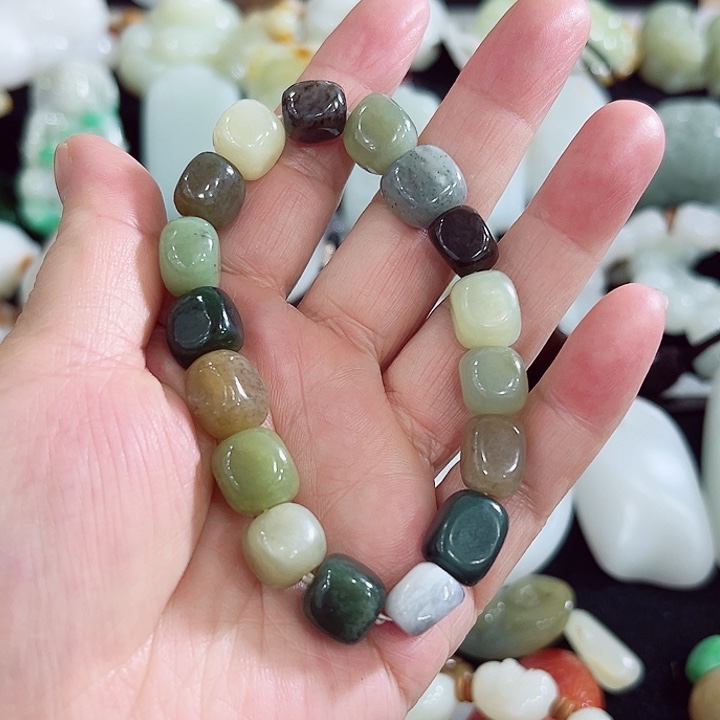 和田玉（糖玉）手链未镶嵌