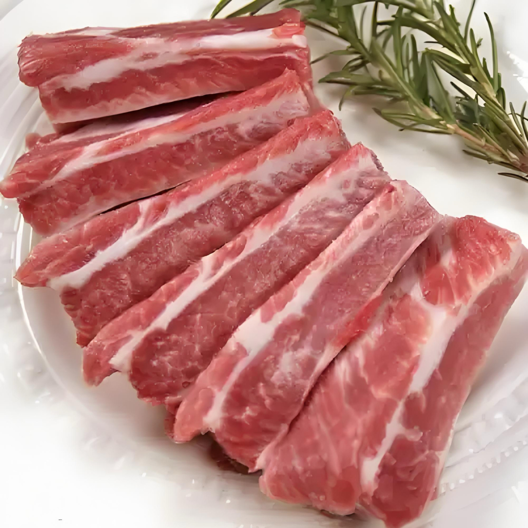 【淅礼·助农】精排骨现场分割称重顺丰包邮农家自养一年以上土猪