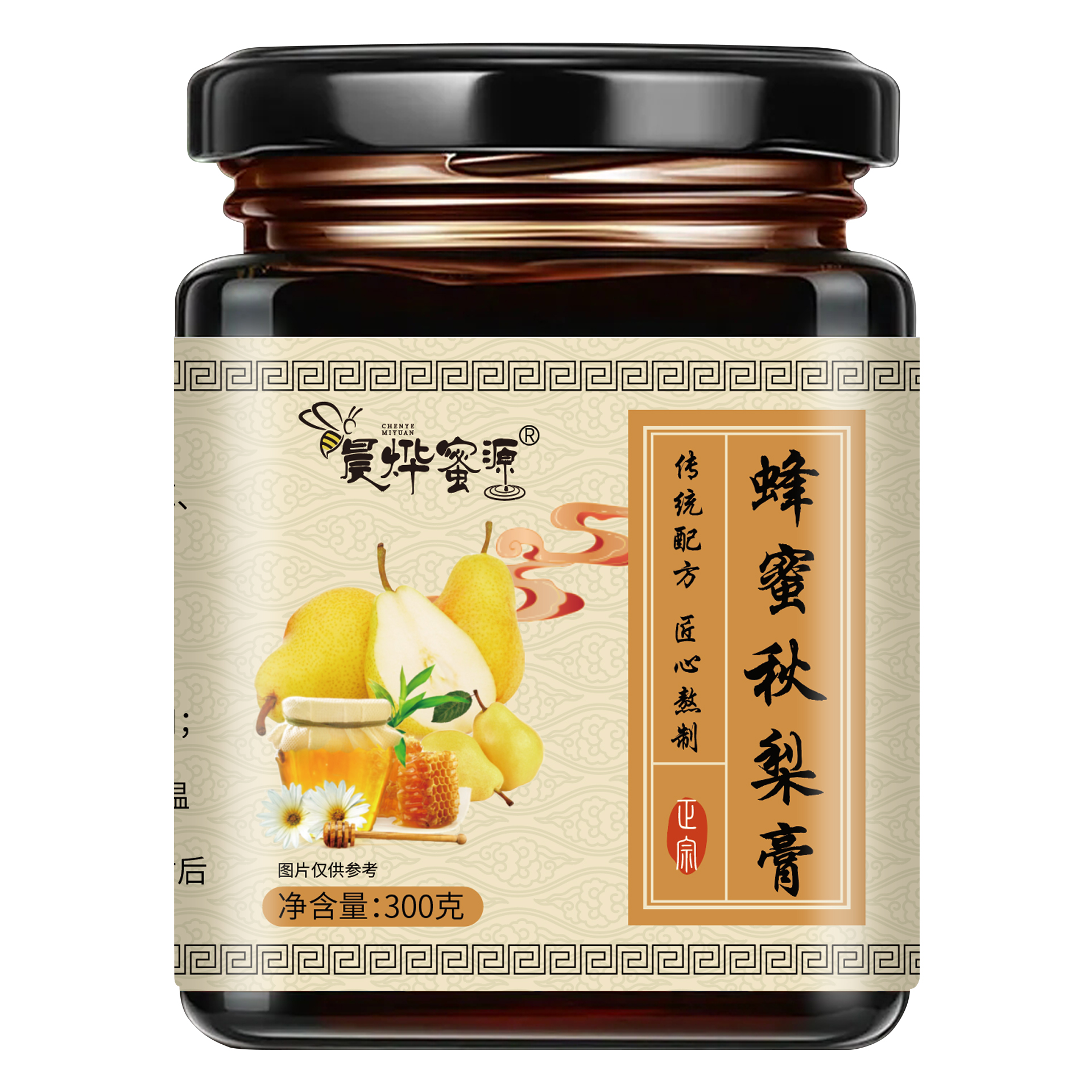 蜂蜜秋梨膏古法熬制