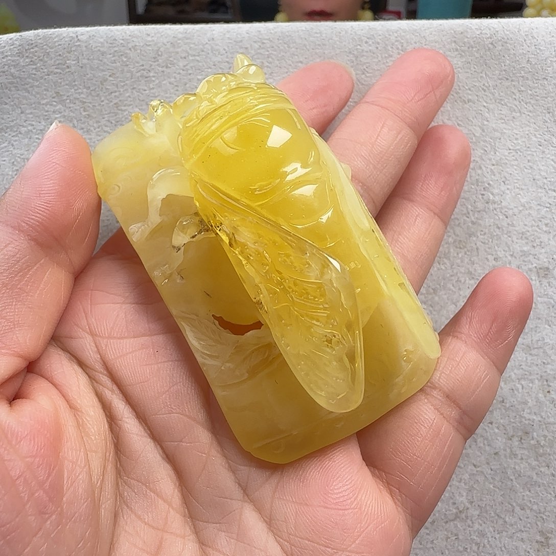蜜蜡未镶嵌珠宝奇石微瑕
