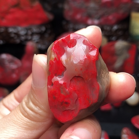 昌化鸡血石昌化鸡血石原石