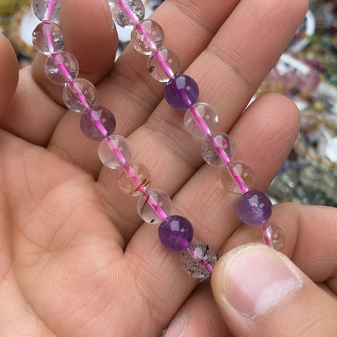 水晶手链未镶嵌手链