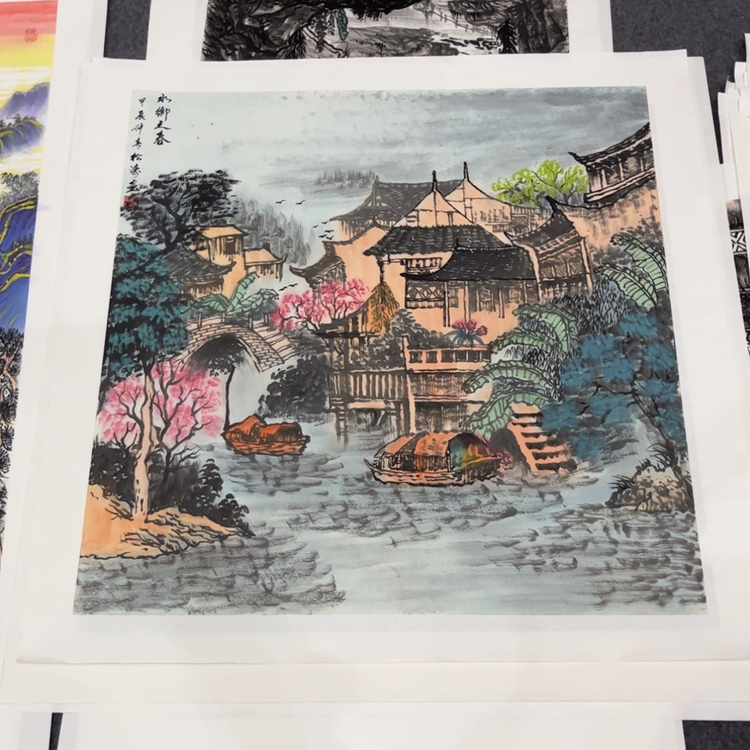 国画ZH精品国画单幅任发