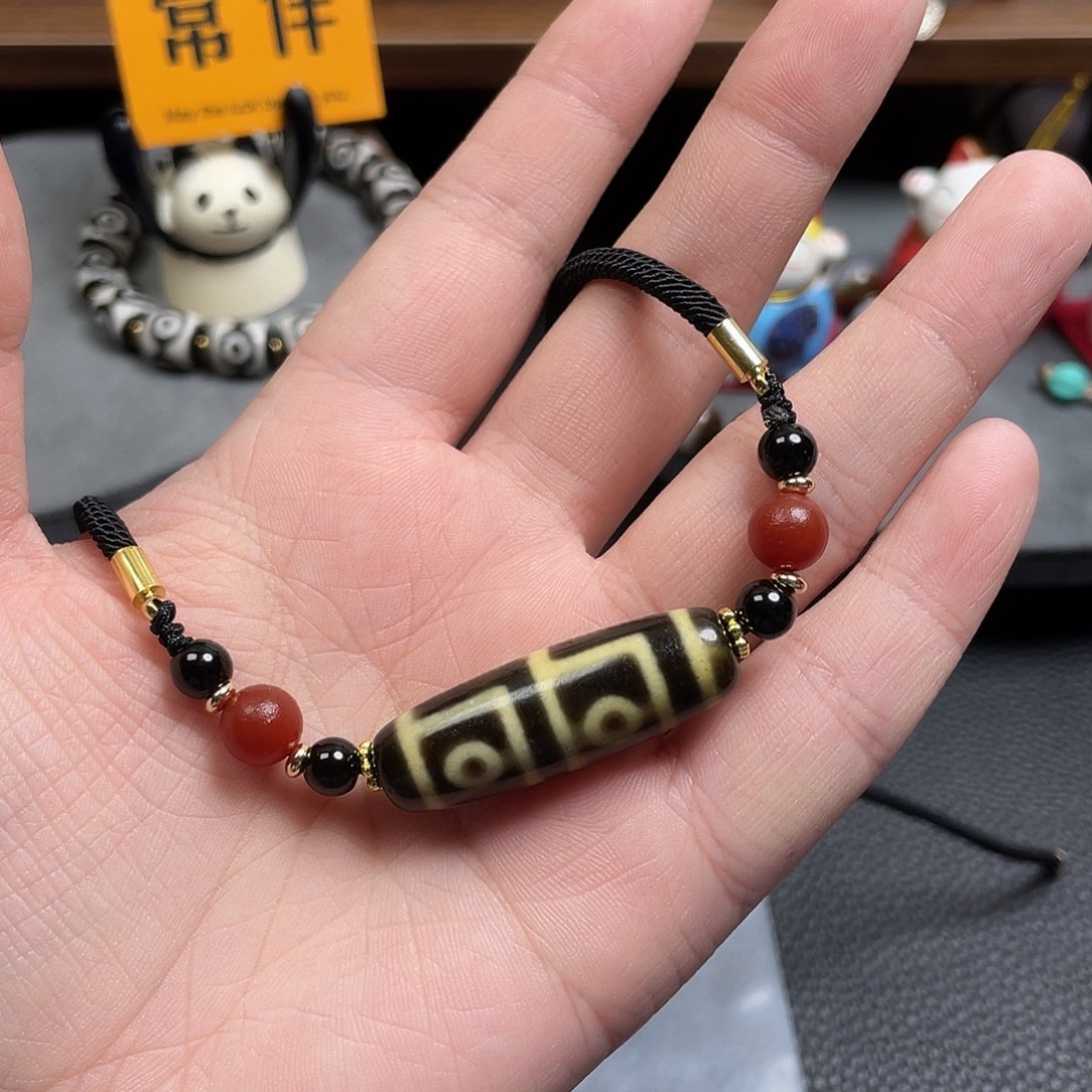 麻***宵玛瑙/玉髓未镶嵌颈饰