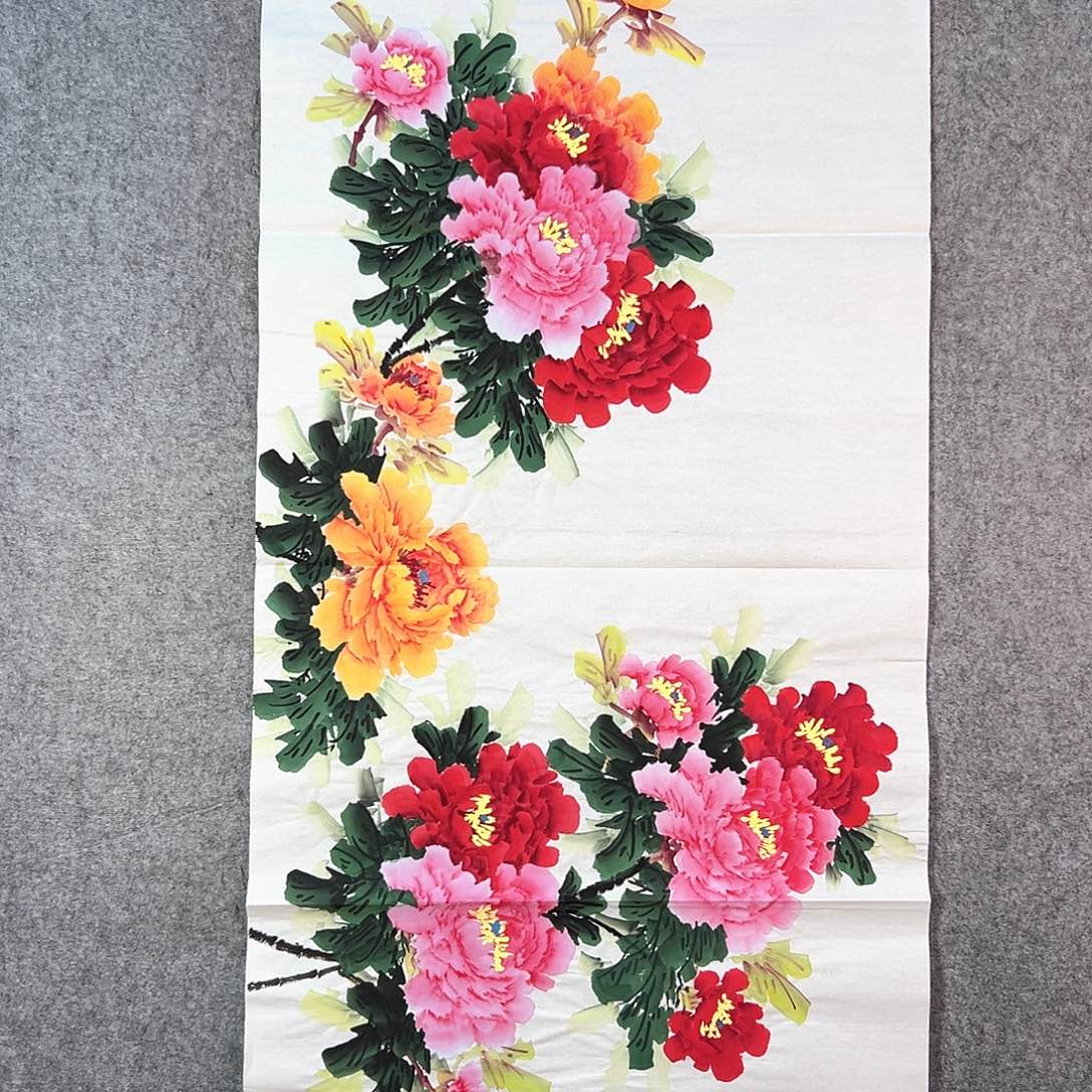 国画563 花鸟和蝴蝶都会成为我们