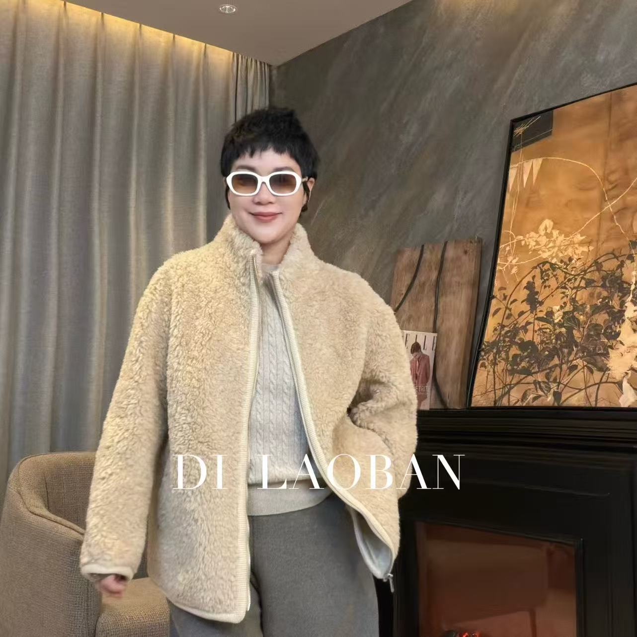 H·G【晨露童话】1407 新款百搭时尚保暖外套