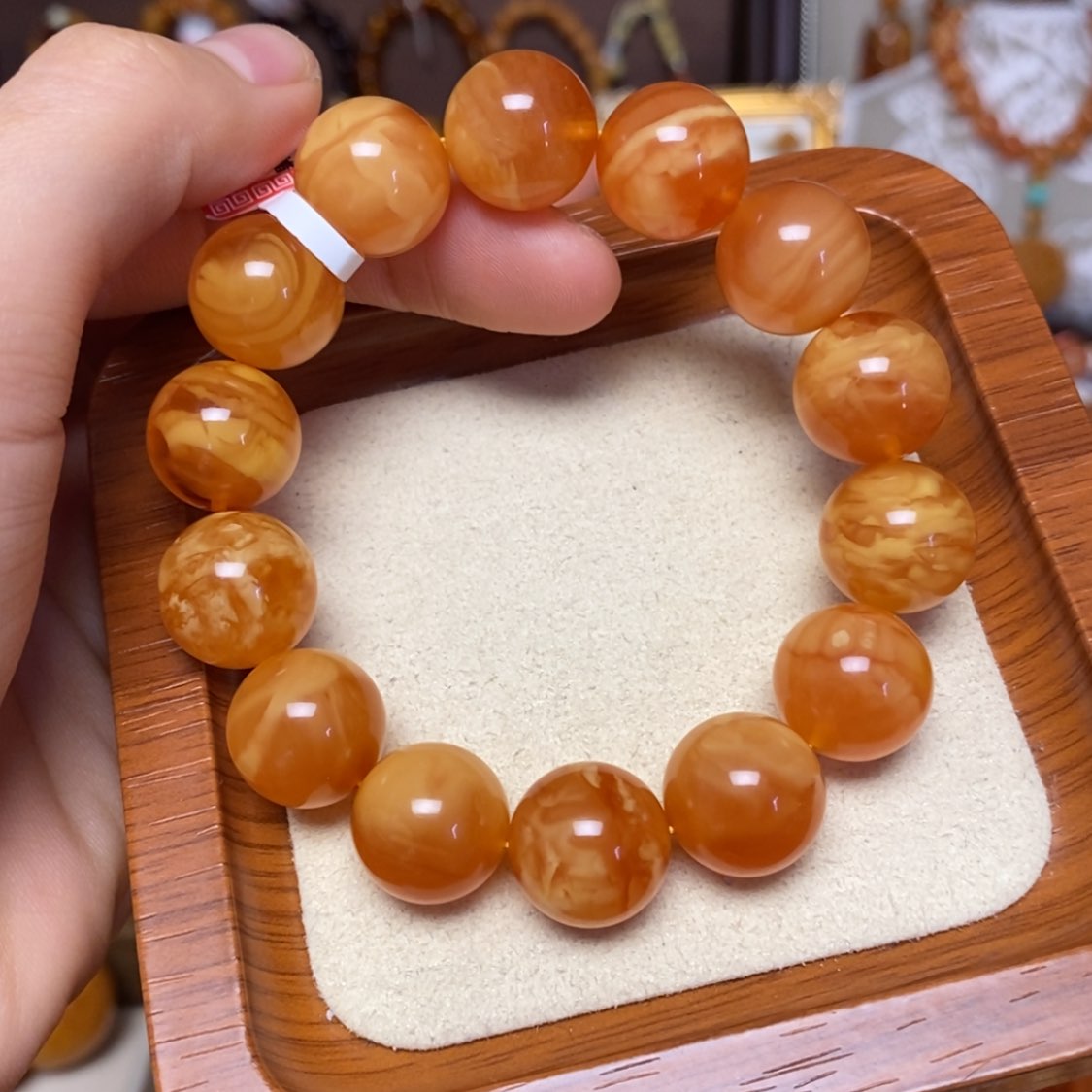 【闪购商品】手链蜜蜡未镶嵌手串