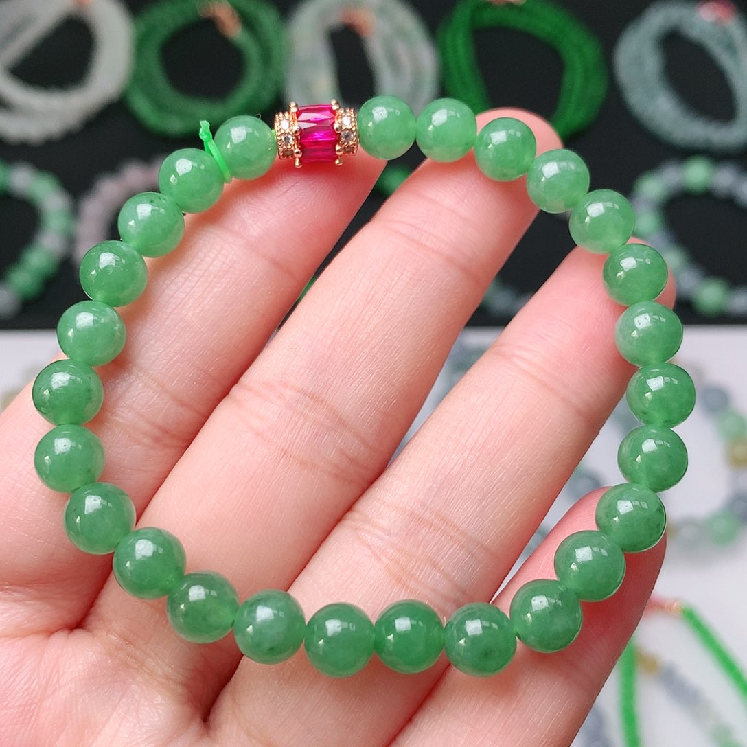 未镶嵌翡翠手链翡翠