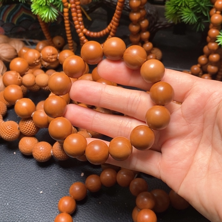 橄榄核手串1.5无补光珠