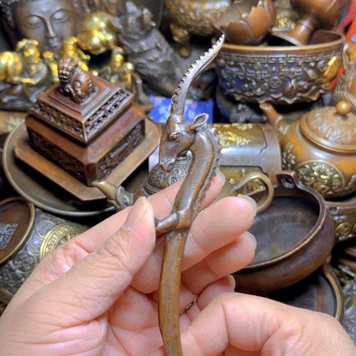 铜器摆件收收藏藏