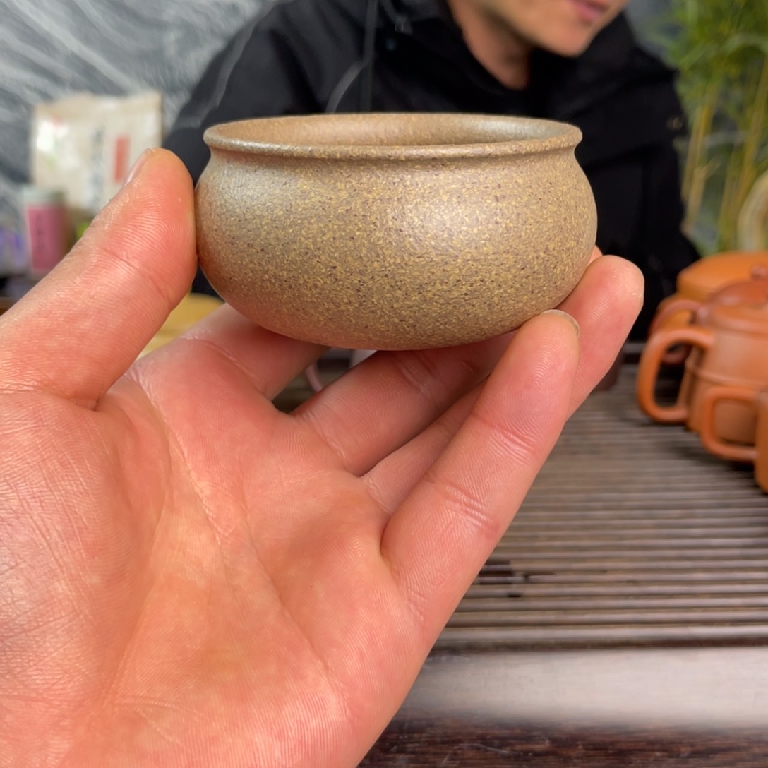 紫砂茶壶降坡普洱杯气