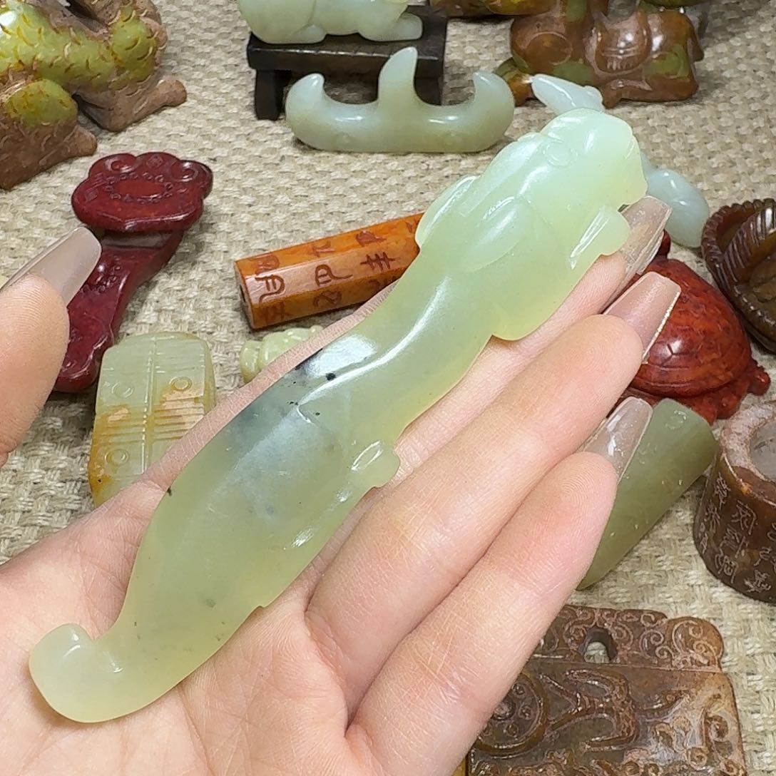 白玉菩提吊坠挂件