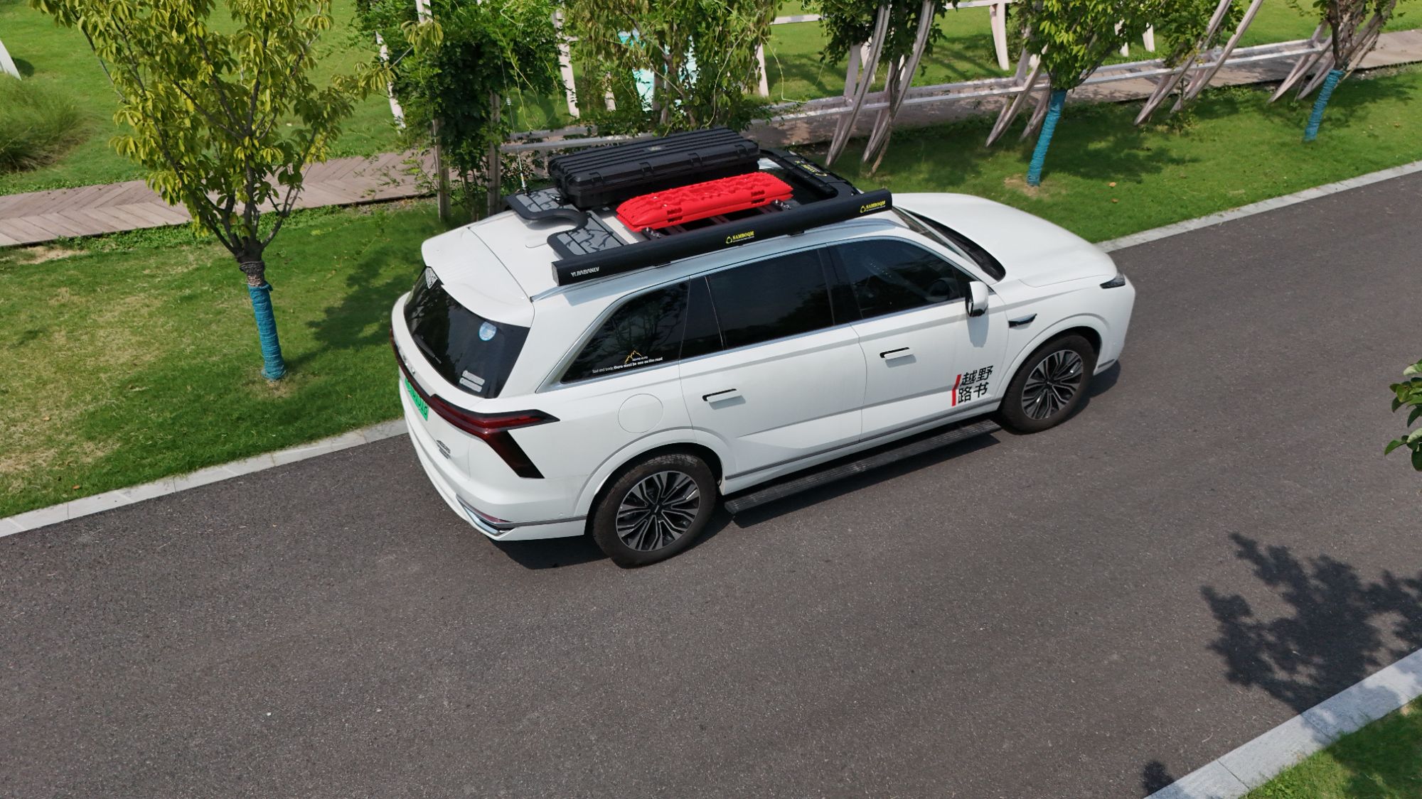 【活动】新款车顶平台行李架爬梯户外越野车载拓展架