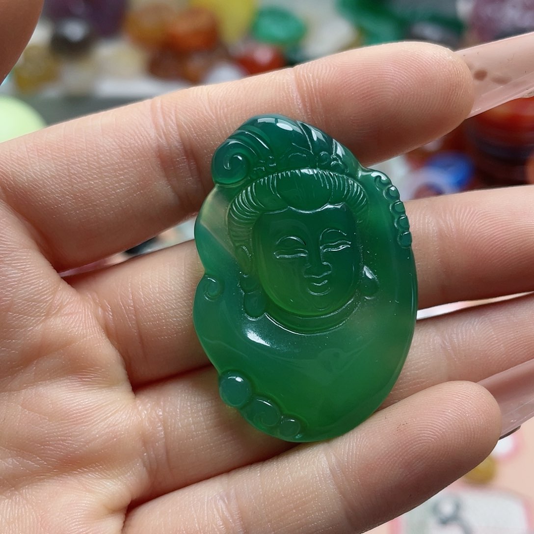 玛瑙/玉髓颈饰合金独***?