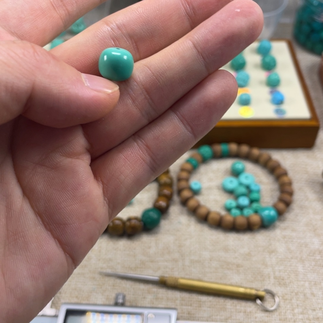 原生态湖北矿小配饰，直径10