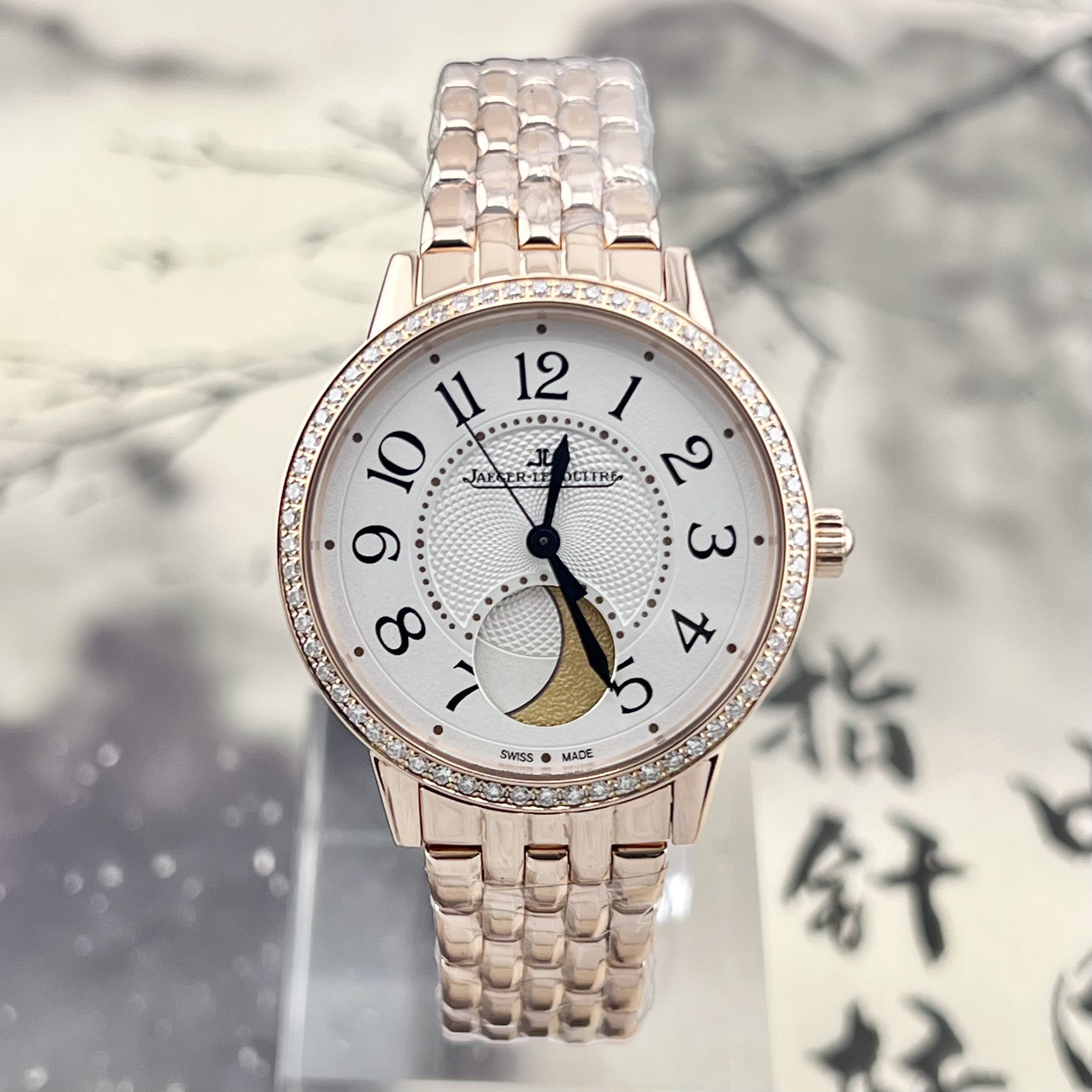 99新 Jaeger-LeCoultre/积家 单表 34mm 约会 3572120 玫瑰金