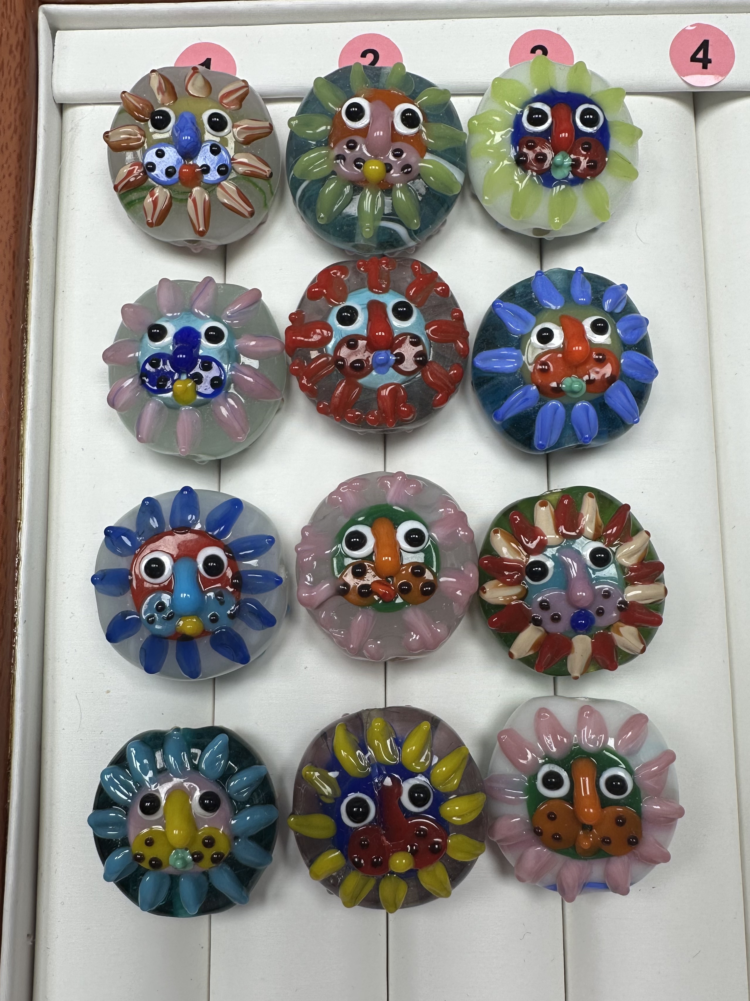 卡通单面双面小狮子琉璃直播间选款（勿拍此链接）