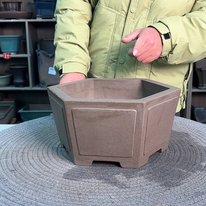 紫砂花盆紫砂的味道真的很