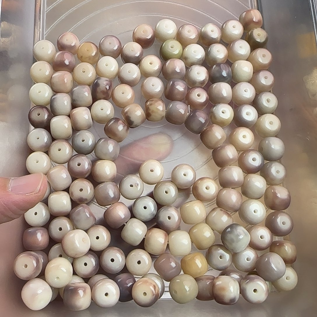 ****瀚菩提根/象牙果手串卡13干磨正