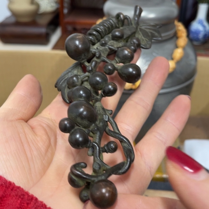 青****铜中古工艺品摆件