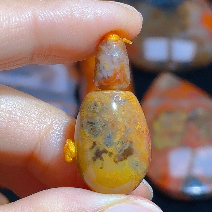 玛瑙/玉髓吊坠(不含链)未镶嵌