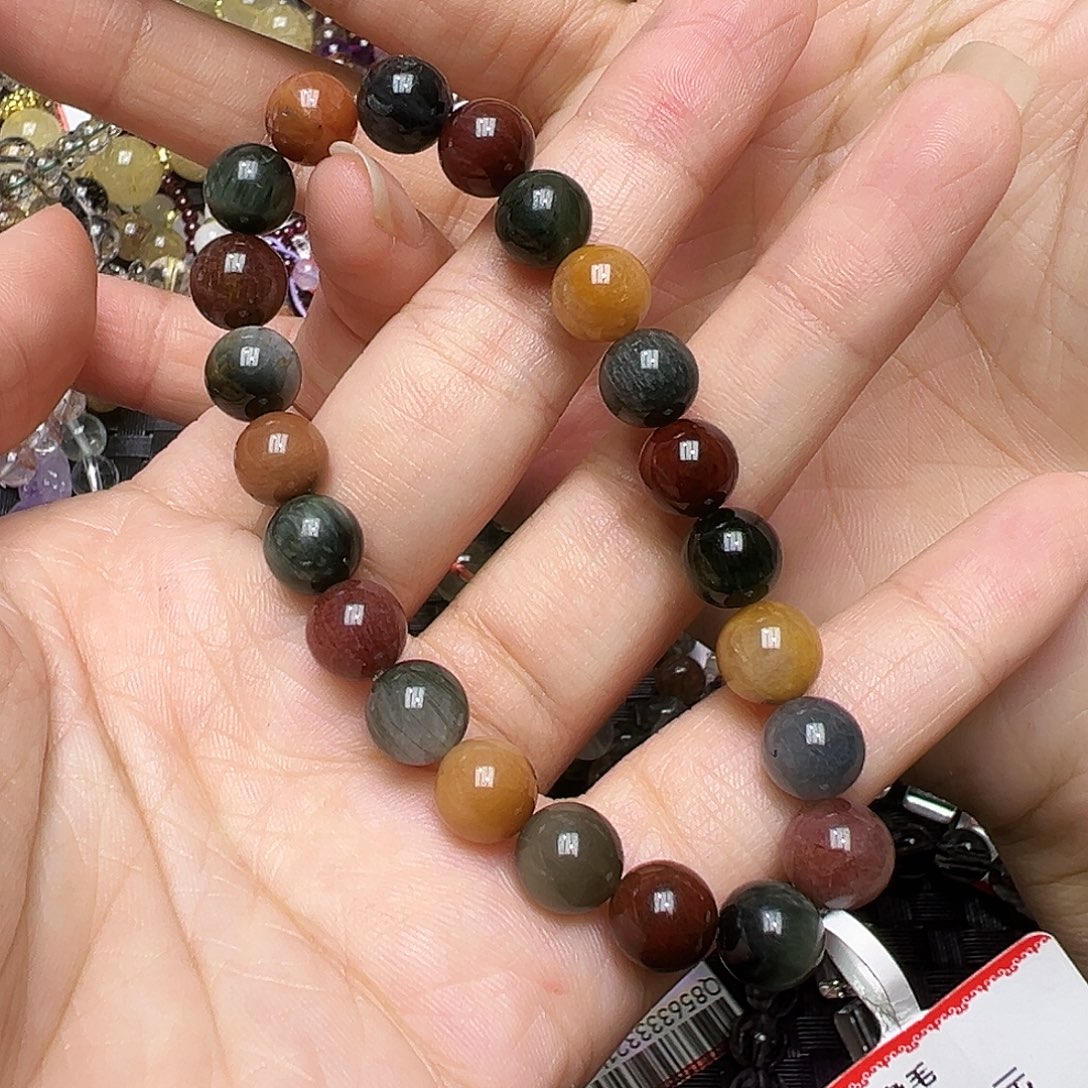 水晶手链未镶嵌多样性发一