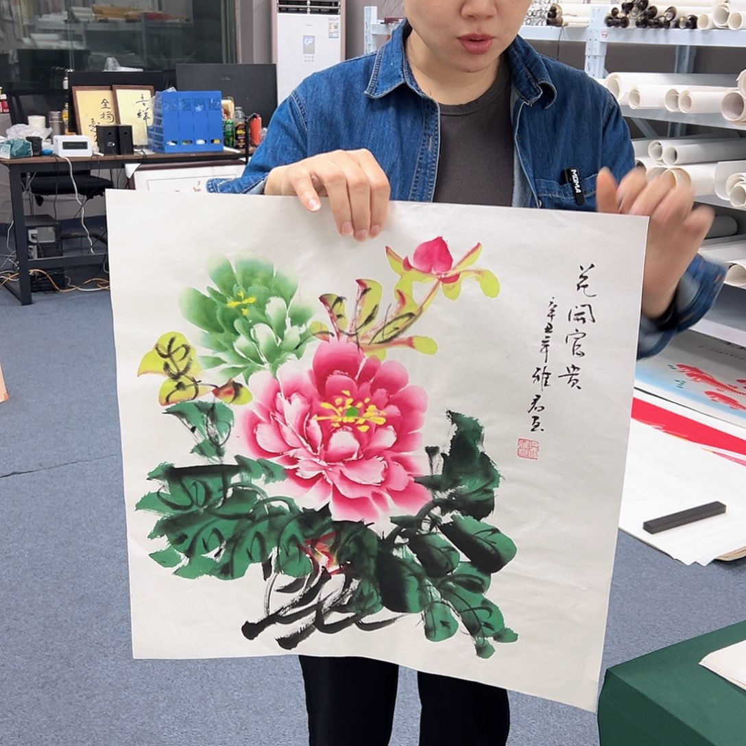 国画宣纸国画纯手绘作品