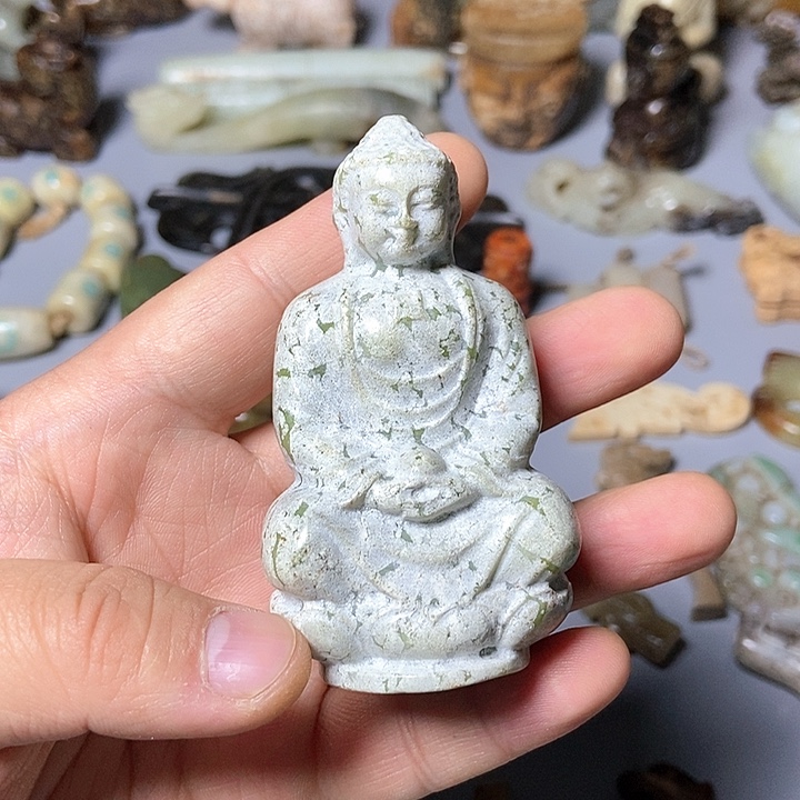 和田玉未镶嵌颈饰83