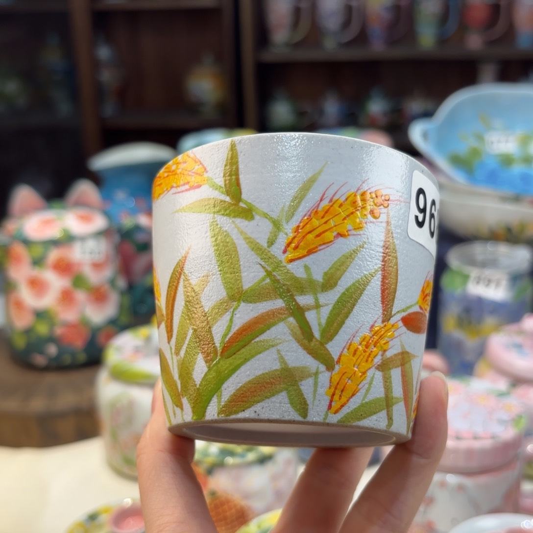 瓷片景德镇手绘高温釉下彩陶瓷茶具