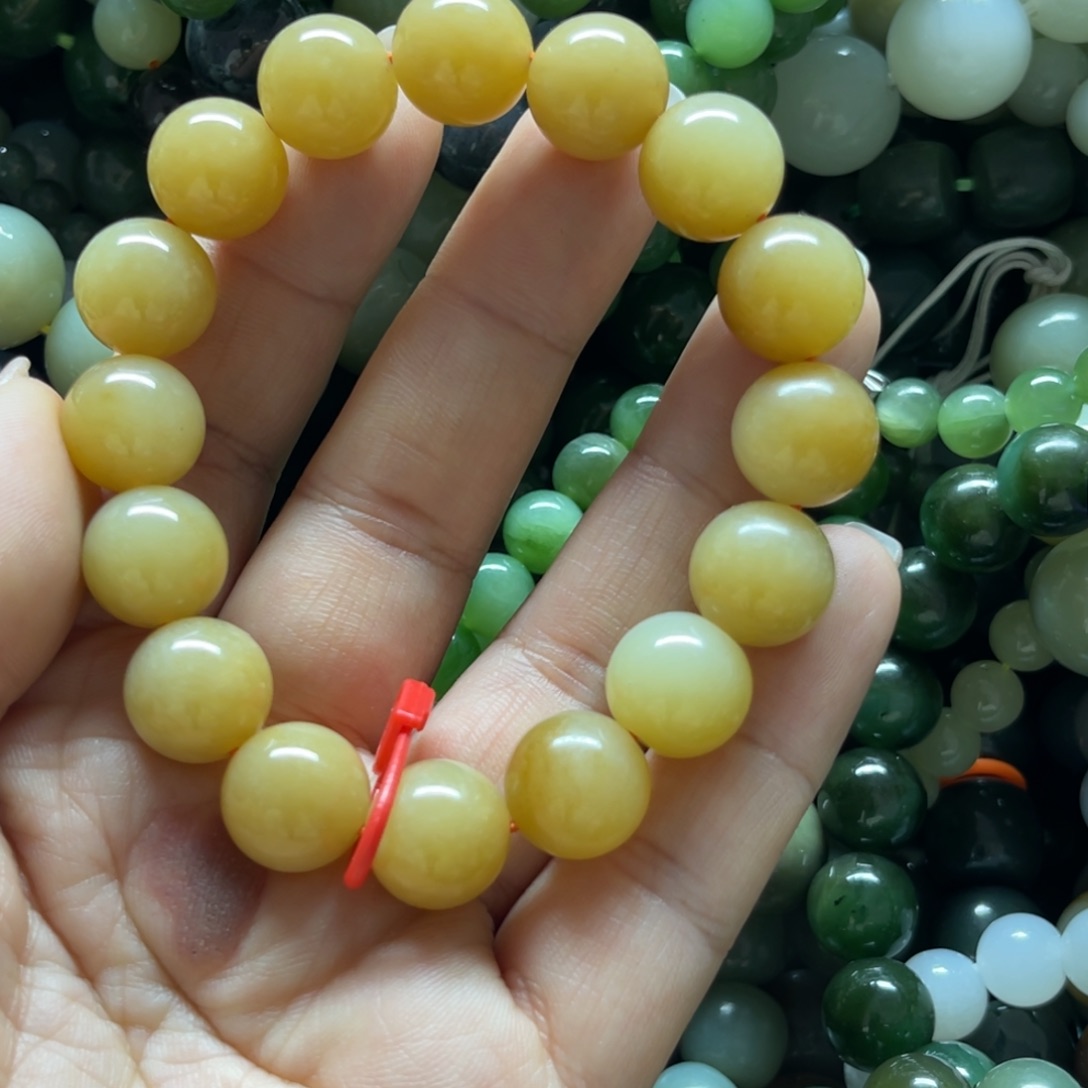 和田玉手链未镶嵌