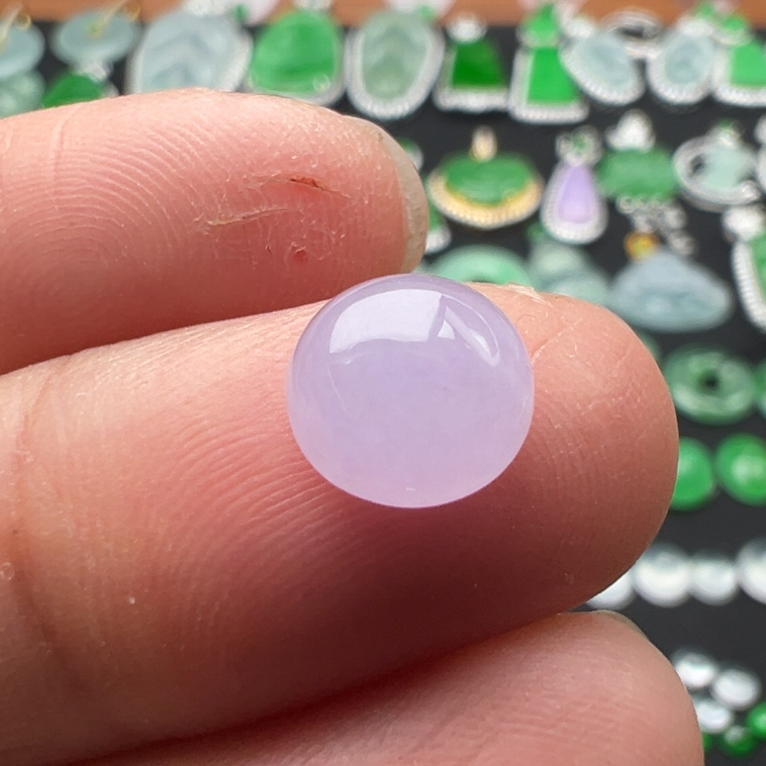 翡翠颈饰未镶嵌蛋8