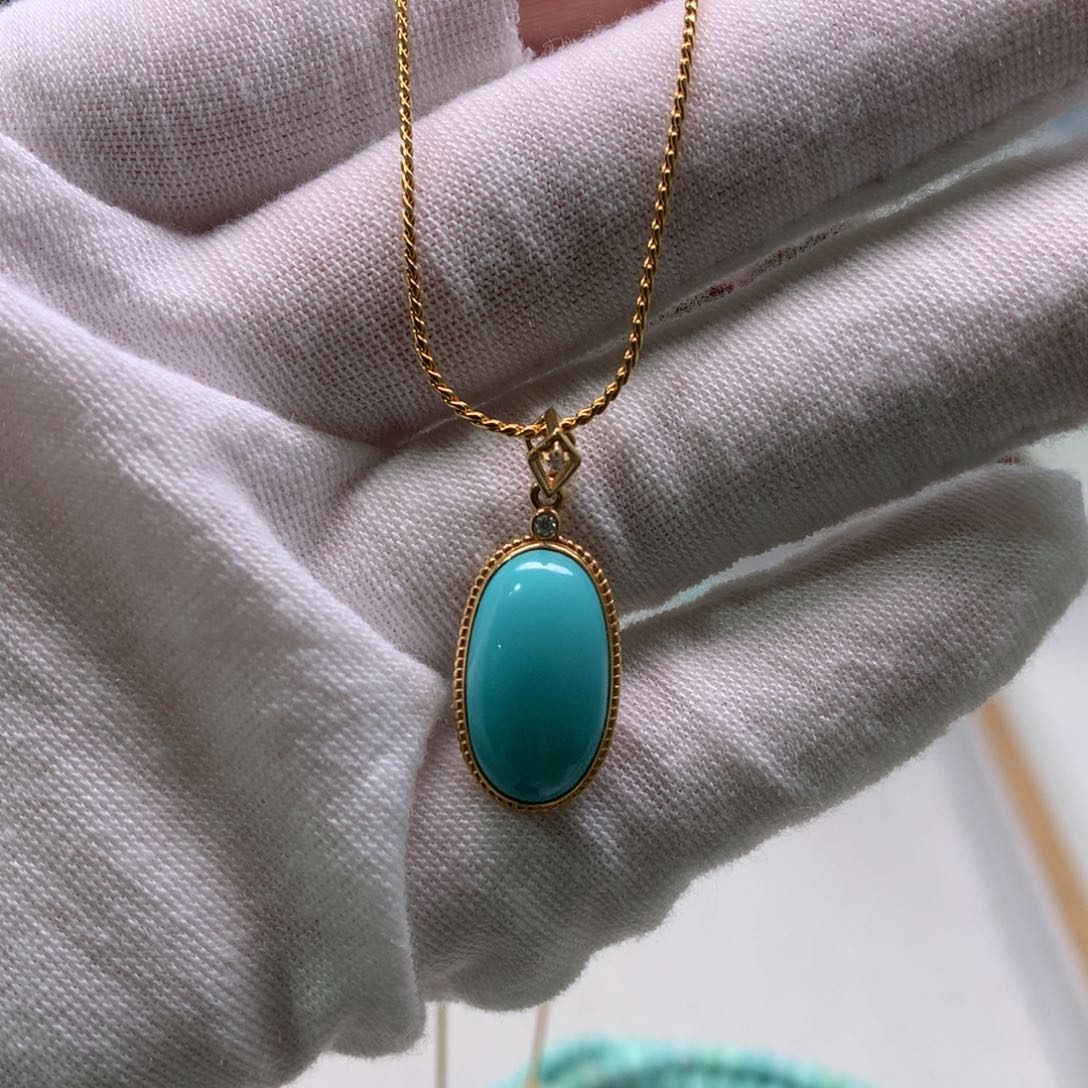 绿松石配饰未镶嵌