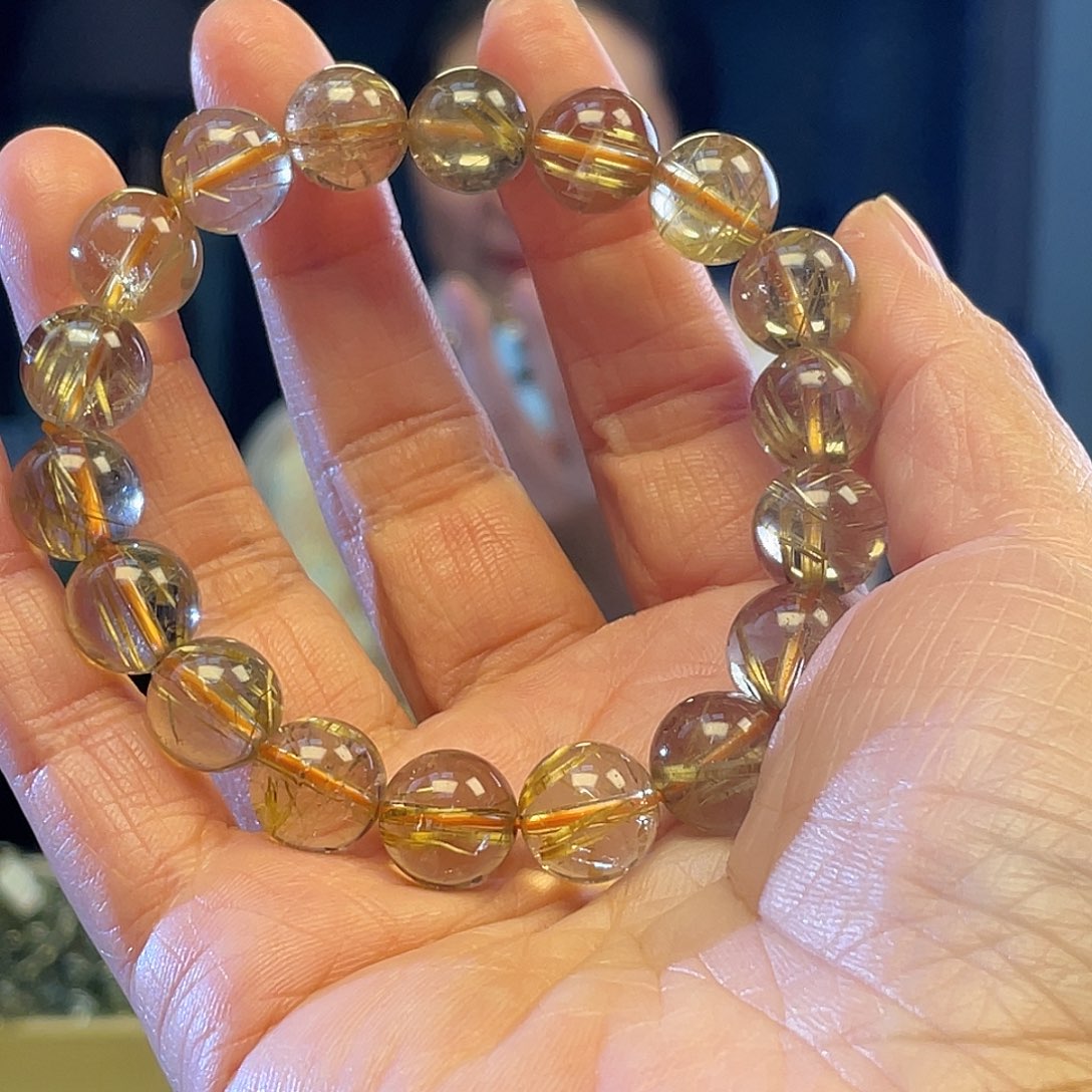 卢***）未镶嵌水晶手链发晶