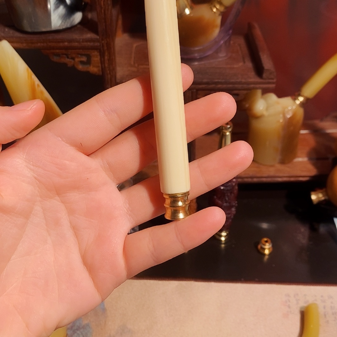陶瓷牛角尖手工制作