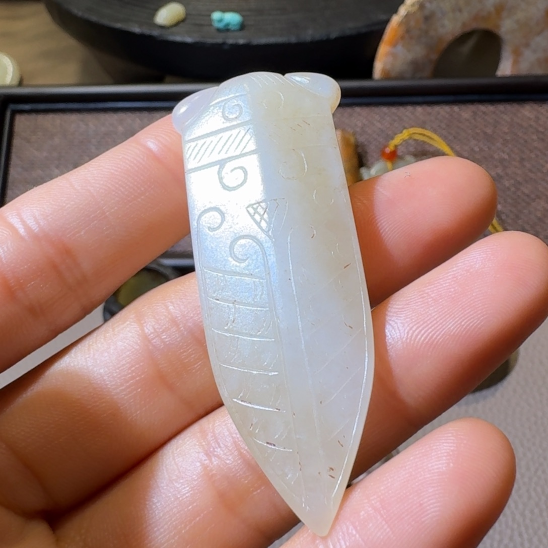 和田玉挂件未镶嵌用****8