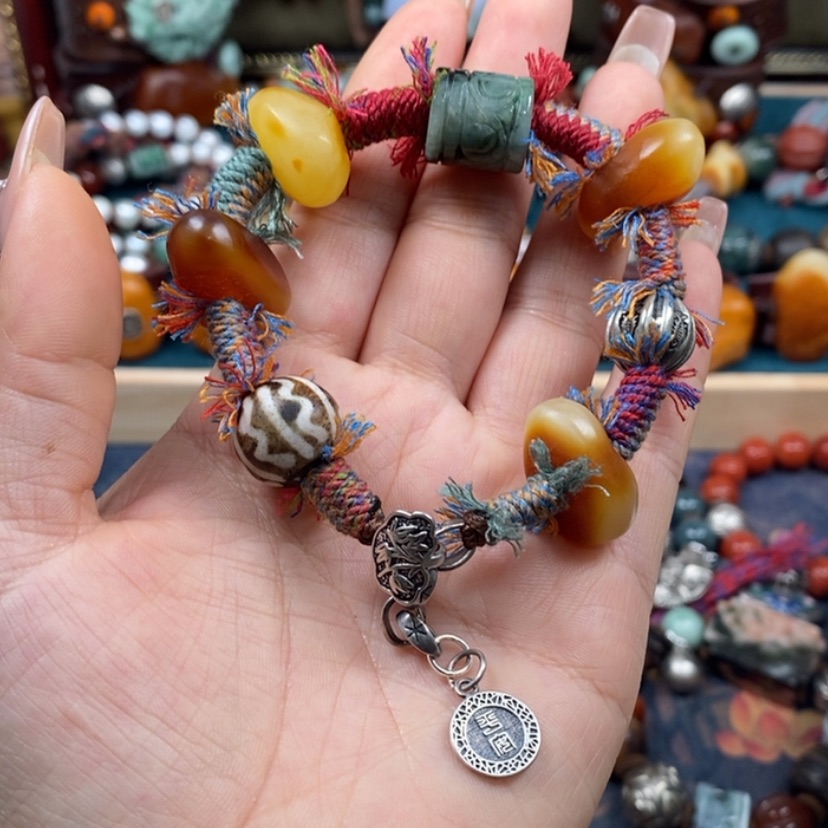 【闪购商品】蜜蜡手链未镶嵌手链