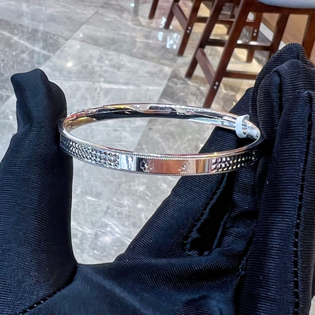 铂金950手镯54圈口正圆固口链接内多款式规格