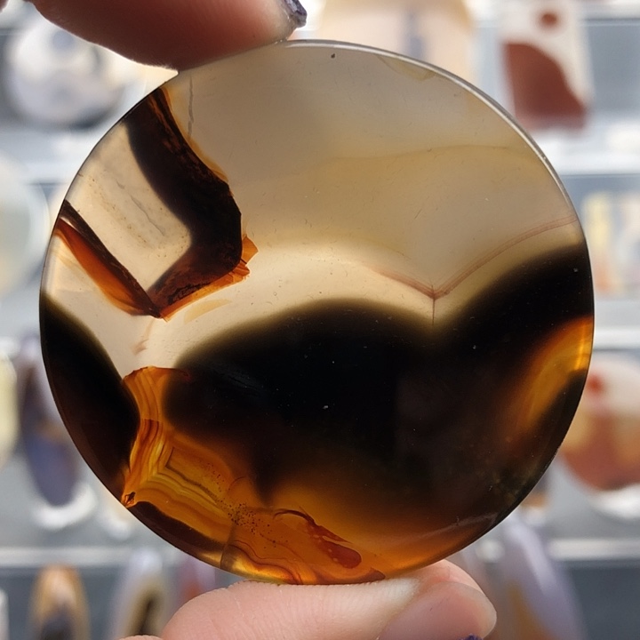 玛瑙/玉髓未镶嵌颈饰135