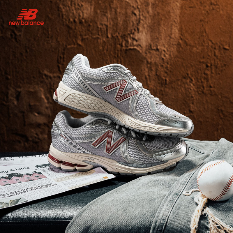 New Balance休闲鞋860系列情侣款运动鞋2025新款城市机能风老爹鞋