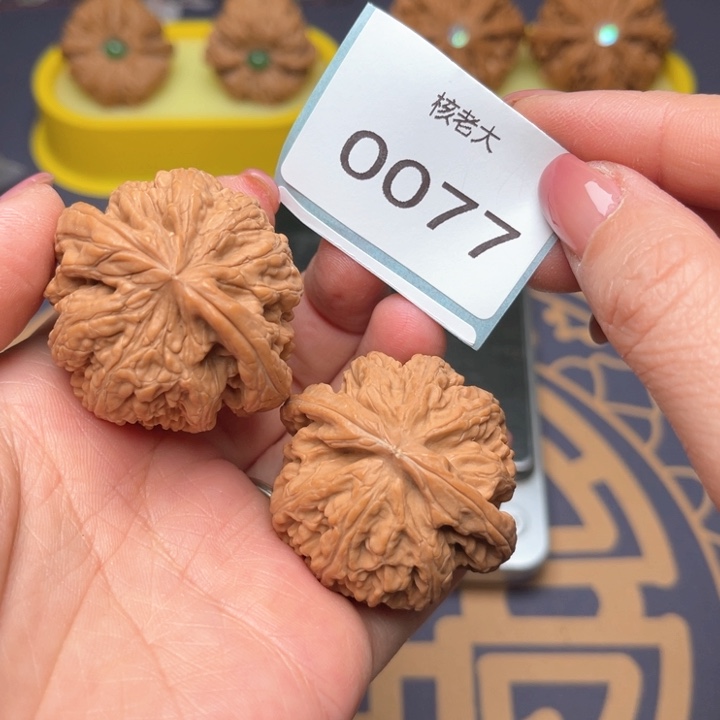 文玩核桃把件40大粗筋